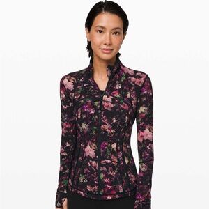 Lululemon Womens Define Jacket Floral Illusion Antique Size 4
